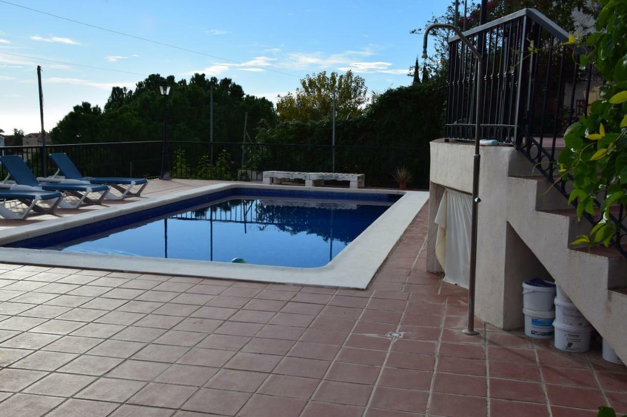 Apartamento-Estudio En Villa Con Piscina Málaga Eksteriør billede